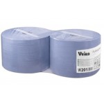 W201 Veiro Professional Comfort протирочный материал, 2сл.,синий, 240х350мм, 1000лст., 2 рул.